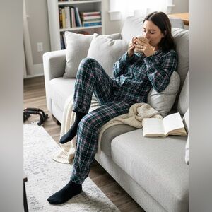 Victoria’s Secret Plaid Pajamas Set Sz S